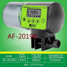 Load image into Gallery viewer, Mini Auto Fish Feeder Lntelligent Programmable New Digital LCD Aquarium Tank Automatic Food Dispenser Energy Saving