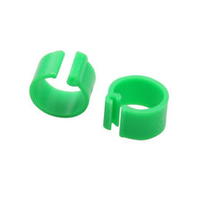 Load image into Gallery viewer, 100 pcs Inner Diameter 8mm Bird Pigeon Foot Ring Ten Colors Without Text Light weight Freedom Of Action Poultry Ring Bird Carry