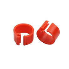 Load image into Gallery viewer, 100 pcs Inner Diameter 8mm Bird Pigeon Foot Ring Ten Colors Without Text Light weight Freedom Of Action Poultry Ring Bird Carry