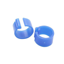 Load image into Gallery viewer, 100 pcs Inner Diameter 8mm Bird Pigeon Foot Ring Ten Colors Without Text Light weight Freedom Of Action Poultry Ring Bird Carry