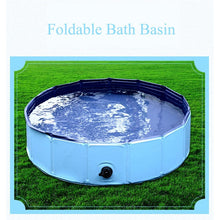 Load image into Gallery viewer, Dropshippig PVC Foldable Pet Dog Cat Swimming Pool PVC Washing Pond Dog Tub Bed Large Small Dog Swimming House Bed Summer Pool
