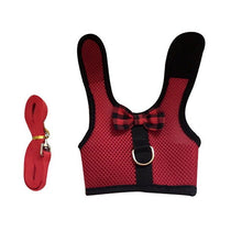 Load image into Gallery viewer, Small Animal Pet Mesh Leash Harnesses Cute  Accessories Rabbit Leash Lead Vest Mesh Harness Leash Pet Strap S M L#15
