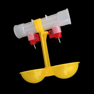 10 pcs Chicken drinking fountain Double Hanging Cup Ball nipple drinkers 25cm Chicken equipment wholesale Quail feeders